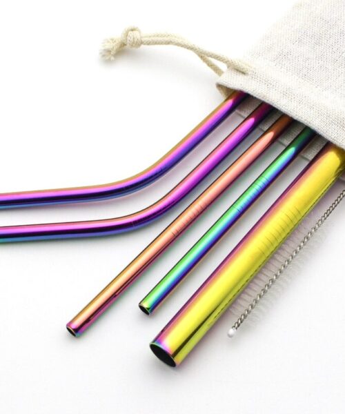 Eco-friendly Stainless-Steel Drinking Straws